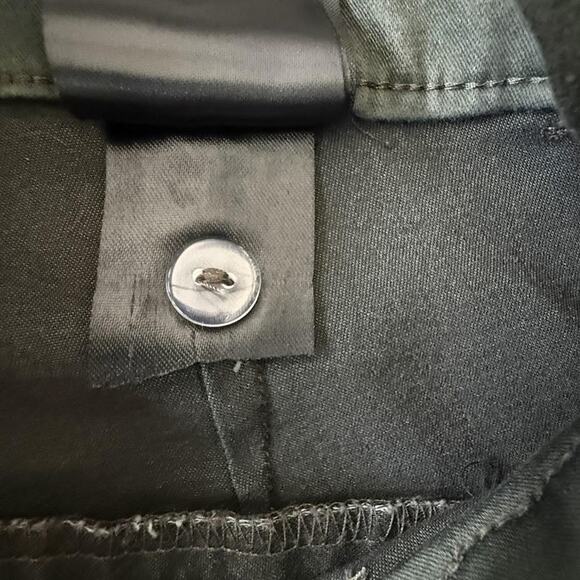 H&M Pants Womens 8 Olive Green Chino Slim Fit Stretch Ankle‎ Dress Casual Office - Picture 14 of 16